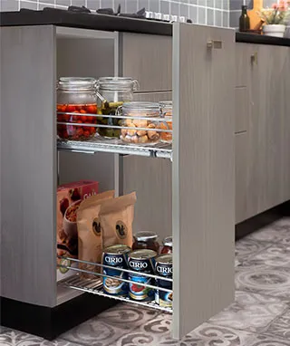 Bottle Pullout | Kitchen Storage - IFB Modular Kitchen