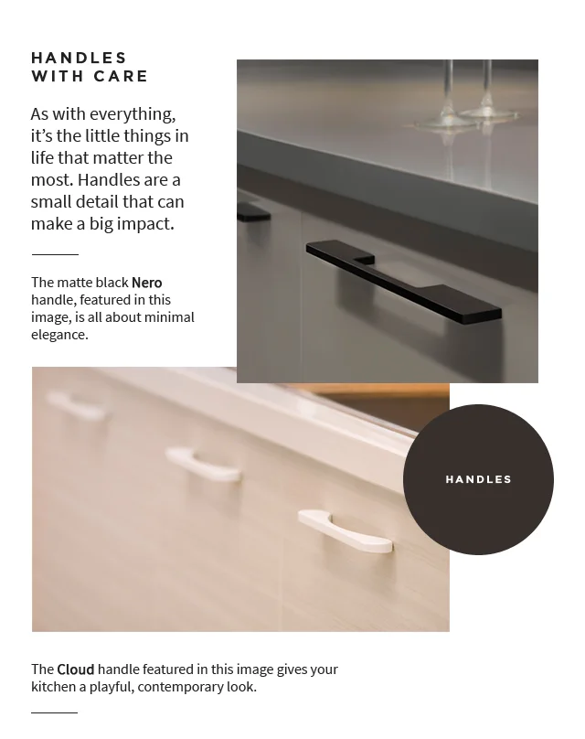 Handles for Modular Kitchen - IFB Modular Kitchen