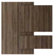 Walnut - Laminate faced BWP ply | Kitchen Shutter Material - IFB Modular Kitchen