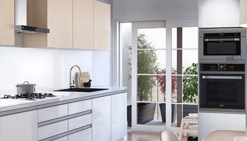 Scandinavian Sensibility | Kitchen Collection - IFB Modular Kitchen